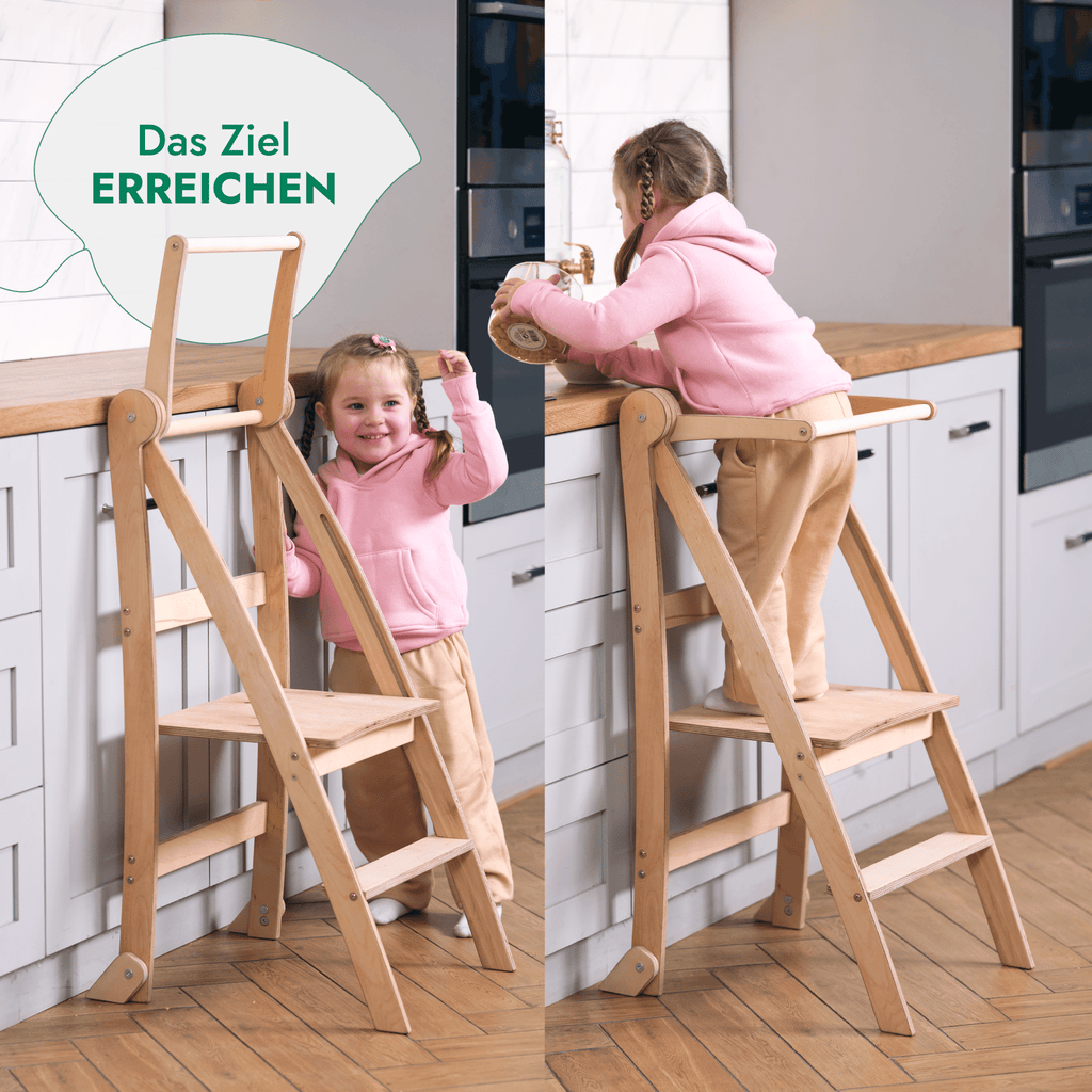 Holz Lernleiter Montessori