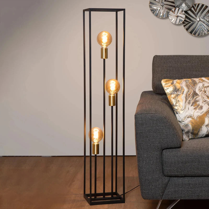 B-Ware Lucide Säulen-Stehlampe Ruben Innenlampe Stehleuchte Lampe Leuchte 120 cm110