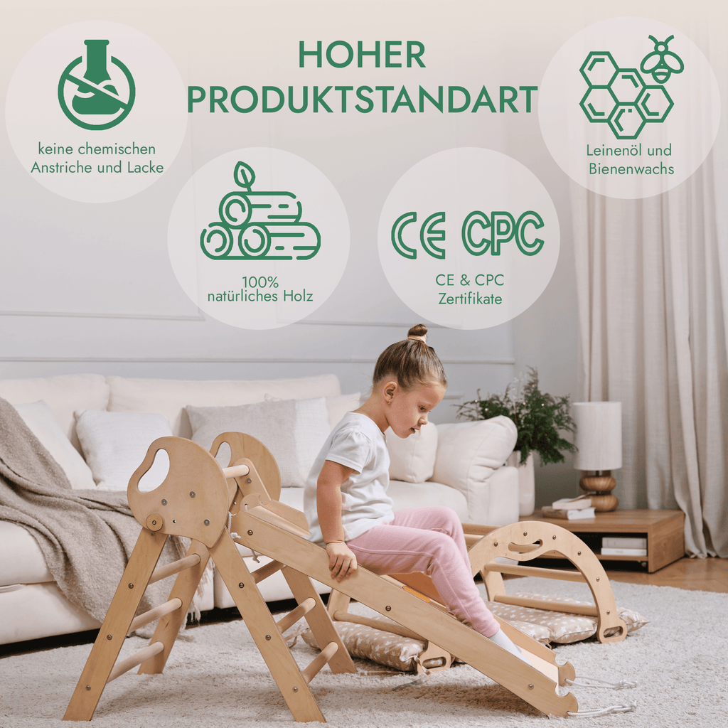 Montessori 4in1 Kletterdreieck