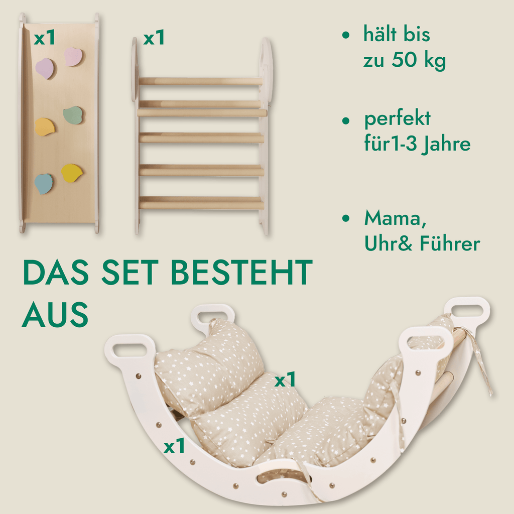 Montessori 4in1 Kletterdreieck