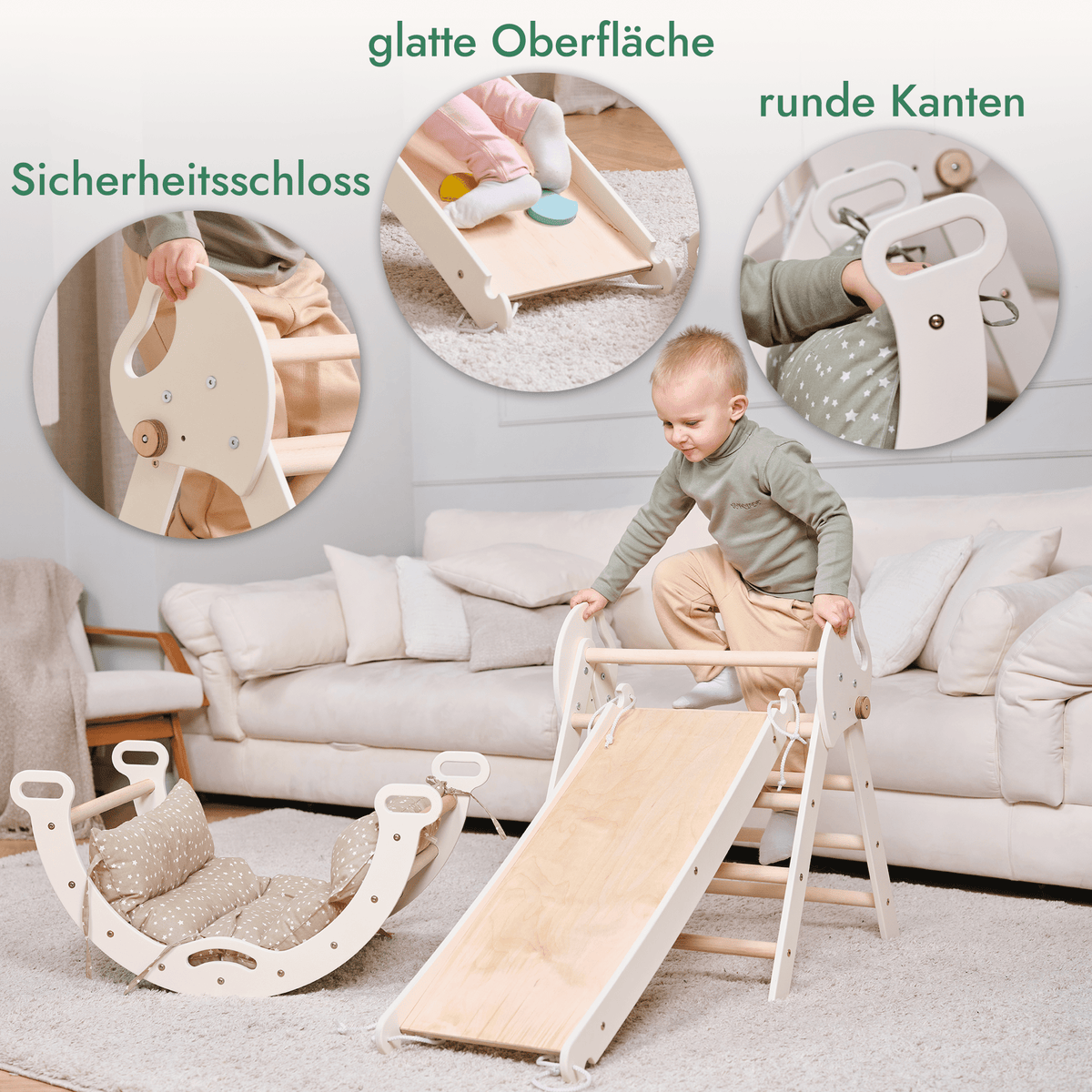 Montessori 4in1 Kletterdreieck