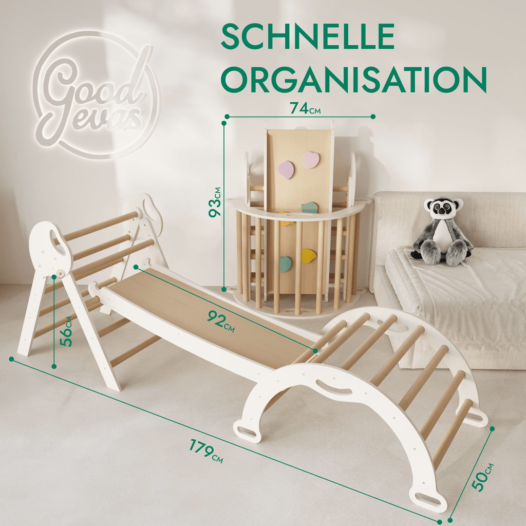Montessori 4in1 Kletterdreieck