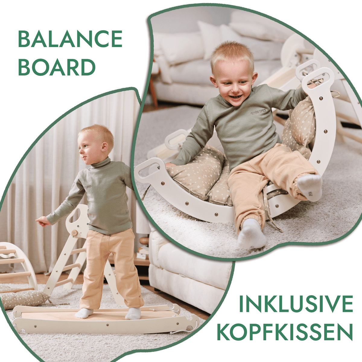 Montessori 4in1 Kletterdreieck
