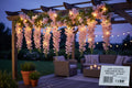 LED-Lichter Girlande Blauregen Alba